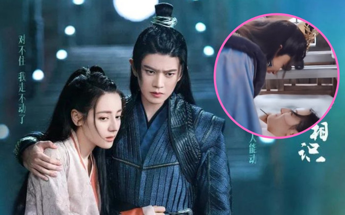 Ngự Giao Ký phần 2: Nhậm Gia Luân và Địch Lệ Nhiệt Ba động chạm nhau thoải mái khiến dân tình thấy lạ! Ảnh 2