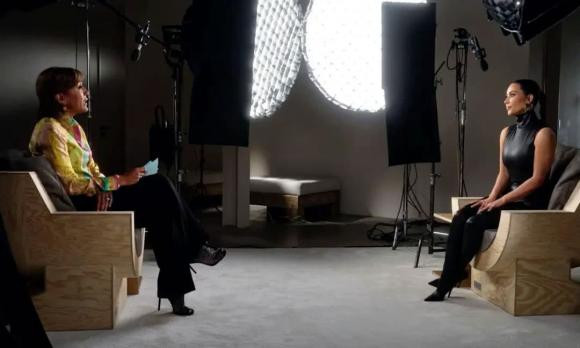 Hình ảnh của Kim Kardashian tại chương trình