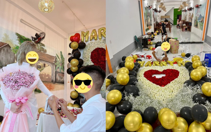 Một sao nam vừa 'chơi lớn' cầu hôn vợ sắp cưới: Tự tay chuẩn bị, nhẫn kim cương nổi bật nhất khung hình Ảnh 2