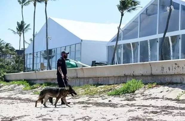 An ninh ở khu vực này đã được triển khai từ sớm