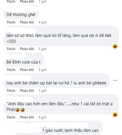 Những bình luận của khán giả.