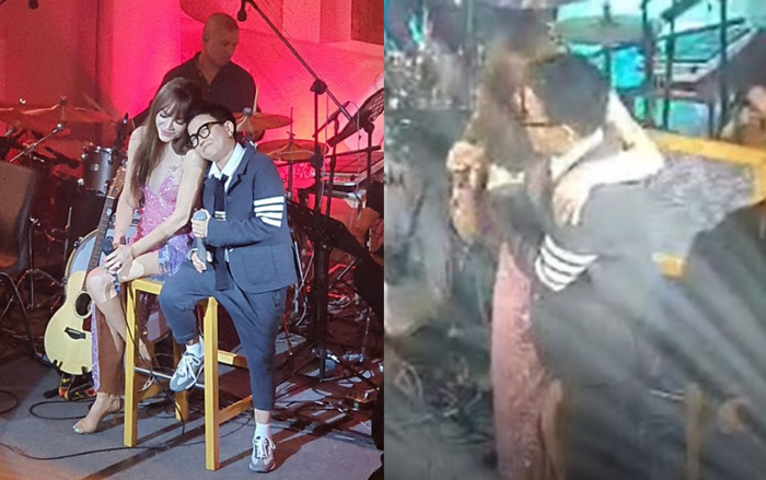 Thanh Hà lần đầu xuất hiện cùng Phương Uyên: Tình cảm nắm tay, ôm nhau trên sân khấu Ảnh 2