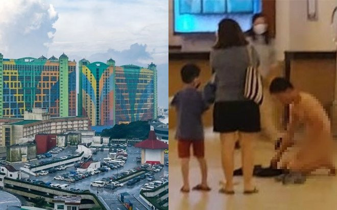 Choáng váng cảnh người đàn ông 'thoát y' quỳ gối giữa sảnh khách sạn, biết lý do ai nấy đều đồng cảm Ảnh 2