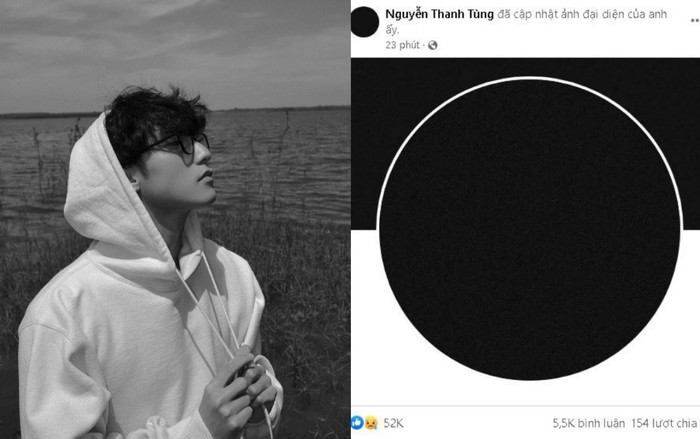 Sơn Tùng bất ngờ đổi loạt ảnh đại diện trên trang cá nhân về màu đen, chuyện gì xảy ra vậy? Ảnh 2