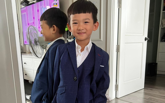 Quý tử nhà Thuý Diễm lên đồ bảnh tỏn, tự tin chốt câu chắc nịch khiến Lương Thế Thành chỉ biết câm nín Ảnh 2