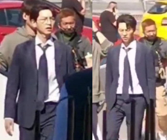 Song Joong Ki bị chụp lén ở hậu trường phim mới: Nhan sắc y như học sinh cấp 3 khiến ai cũng xuýt xoa Ảnh 3