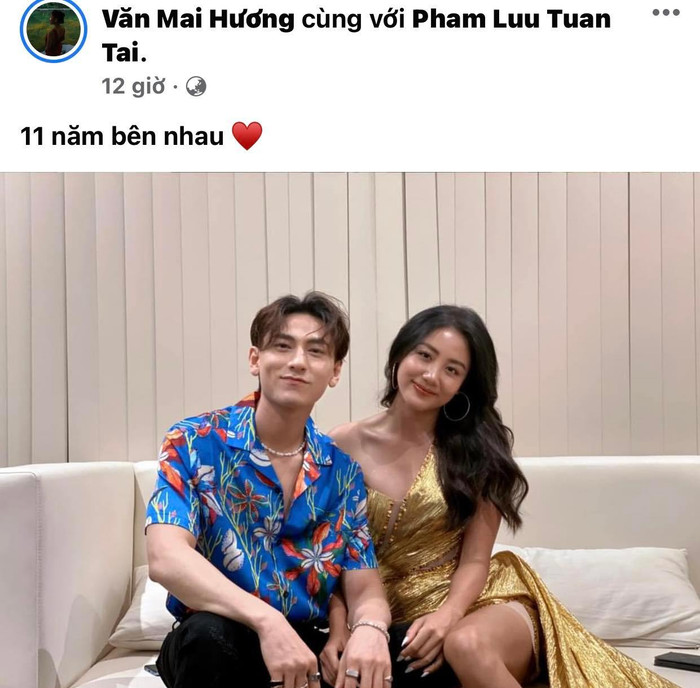 Tình bạn của Văn Mai Hương và Isaac là tình bạn đẹp trong showbiz, được nhiều người ngưỡng mộ.