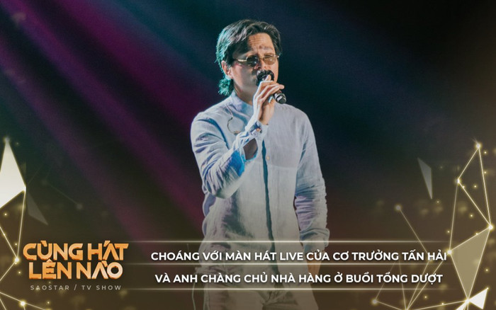Hậu trường Cùng hát lên nào: Choáng với màn hát live của cơ trưởng và anh chàng chủ nhà hàng Ảnh 2