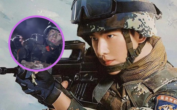 Đặc Chiến Vinh Quang: Dương Dương lộ 'cốt yếu đuối', suýt ngất xỉu vì sợ rắn ở hậu trường phim Ảnh 2