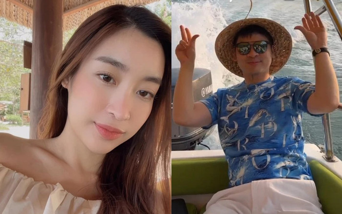 Nghi vấn hoa hậu Đỗ Mỹ Linh và thiếu gia nhà bầu Hiển bí mật hẹn hò dịp nghỉ lễ? Ảnh 2
