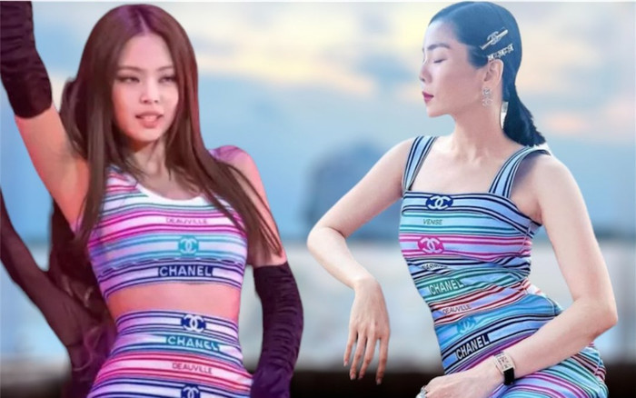 Nhìn Lệ Quyên diện váy hàng hiệu mà 'nhảy số' ngay đến màn khoe body thần sầu của Jennie 3 năm trước Ảnh 2