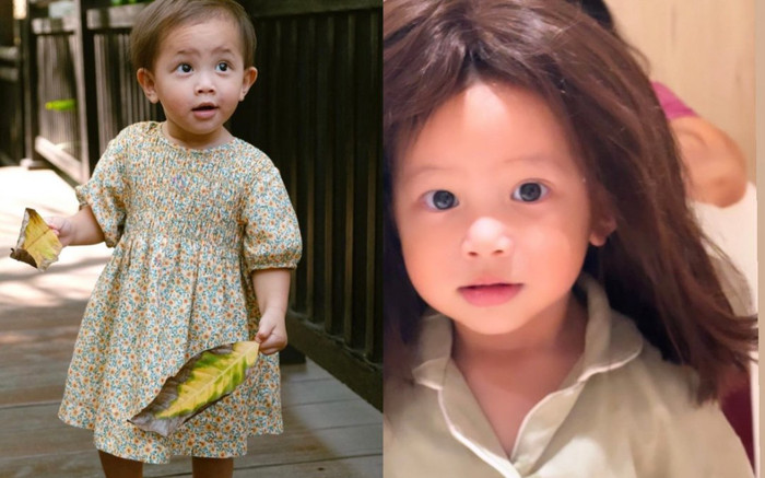 Ái nữ Lisa nhà Hồ Ngọc Hà đội tóc giả đáng yêu muốn xỉu, biểu cảm thế nào mà gây sốt? Ảnh 2