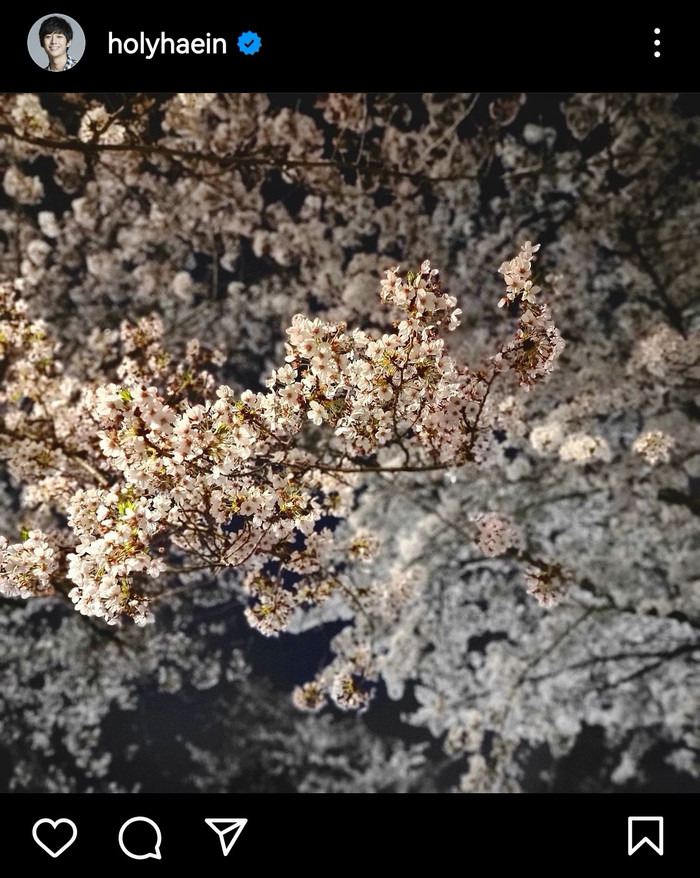 Bài đăng của Jung Hae In.