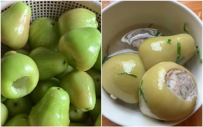 Món canh chua 'mận nhồi thịt' làm dậy sóng CĐM thời gian qua, tưởng không ngon mà ngon không tưởng Ảnh 2