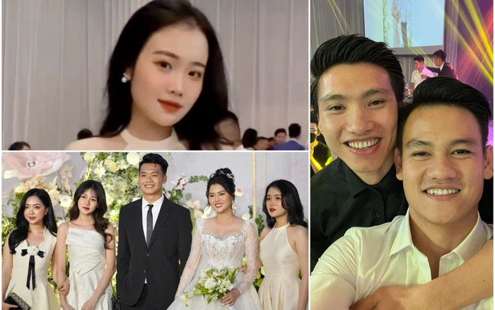 Đoàn Văn Hậu và bạn gái cũ Hoàng Anh Ốc chạm mặt ở đám cưới Thành Chung Ảnh 2