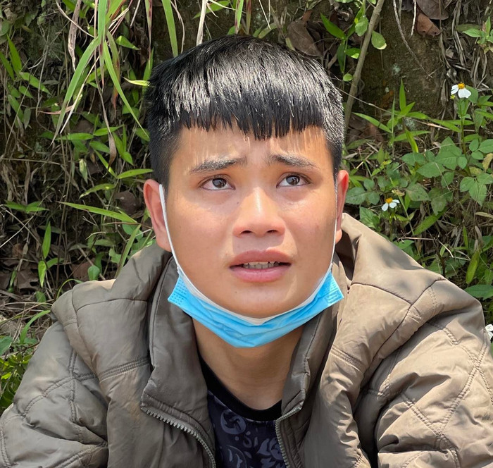 Đối tượng Lò Mạnh Cường bị bắt giữ.