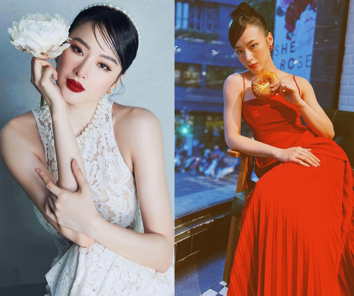 Netizen cho rằng Angela đang đẹp nhưng lại tự 'phá hư' cơ thể bằng cơ và múi.