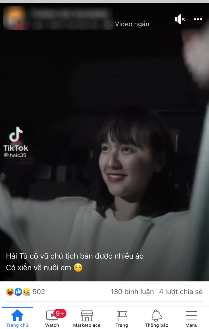 Thực hư đoạn clip Hải Tú rạng rỡ, cổ vũ 'chủ tịch' Sơn Tùng bán được nhiều áo mới gây xôn xao? Ảnh 4