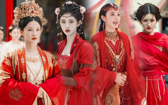 Những nữ diễn viên Hoa ngữ diện hồng y đẹp nhất: Địch Lệ Nhiệt Ba, Triệu Lộ Tư không phải số 1? Ảnh 2