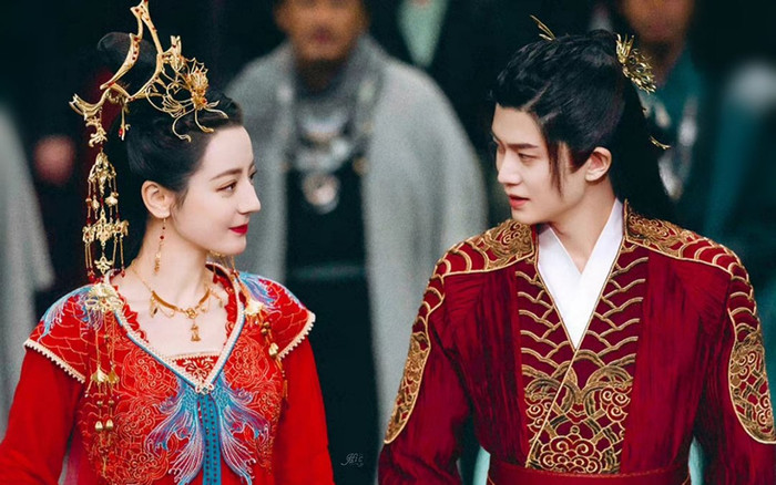 Ảnh cưới của Nhậm Gia Luân - Nhiệt Ba ở Ngự Giao Ký: Nhan sắc cực đỉnh nhưng bộ váy cưới mới là điểm nhấn Ảnh 2