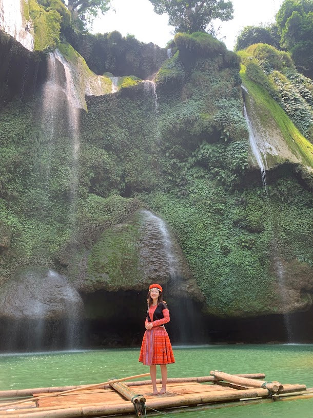 Thác Nàng Tiên là điểm check-in không thể nào bỏ ra khi đến Mộc Châu