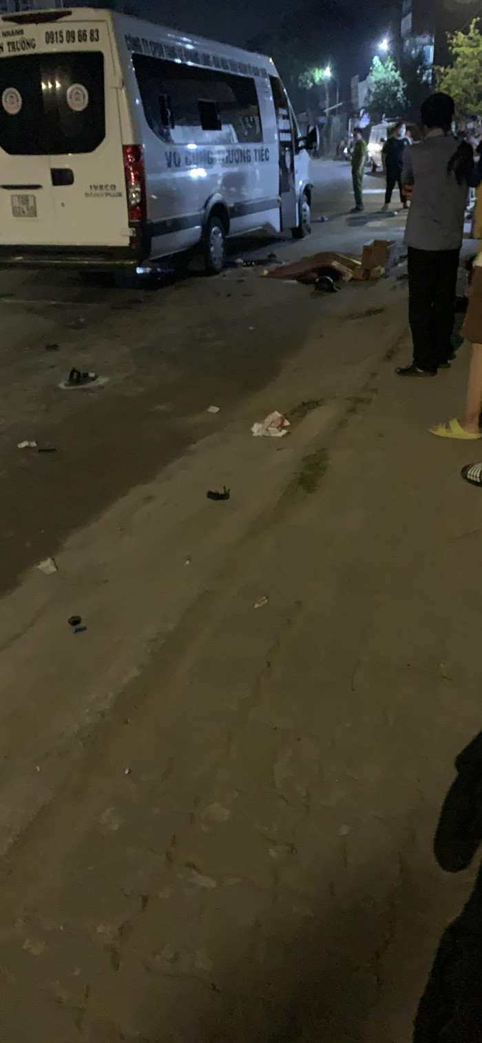 Hiện trường vụ việc.