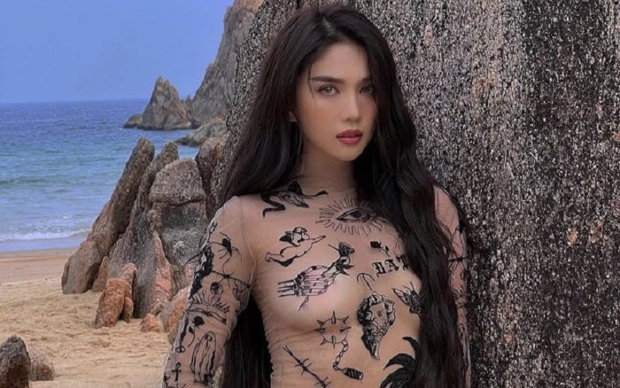 Vừa dính 'bão thị phi', Ngọc Trinh lên ngay set đồ xuyên thấu khiến netizen dụi mắt nhiều lần Ảnh 2