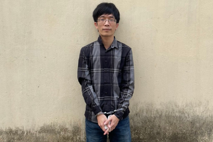 Đối tượng Hồ Sơn Tùng. Ảnh Công an Nghệ An.