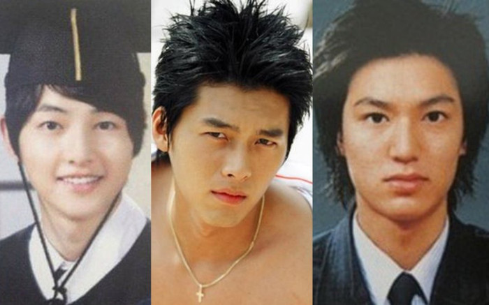 Loạt ảnh thời 'trẻ trâu' của các nam thần Kbiz: Lee Min Ho - Hyun Bin ngố sao bằng Song Joong Ki Ảnh 2
