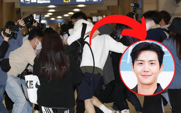 Kim Seon Ho bị phóng viên cư xử thô lỗ tại sân bay, xô đẩy chẳng khác nào tội phạm Ảnh 2