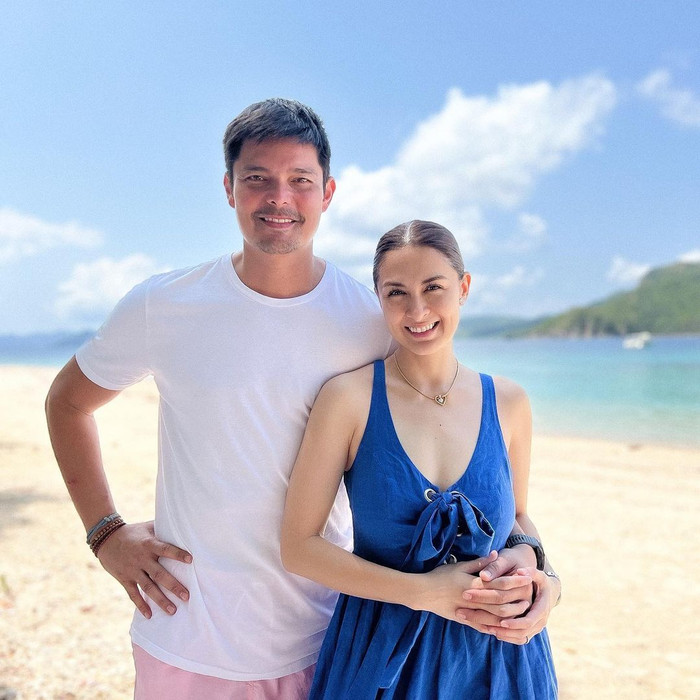 Marian Rivera và gia đình đã có quãng thời gian vui vẻ tại một bãi biển thơ mộng
