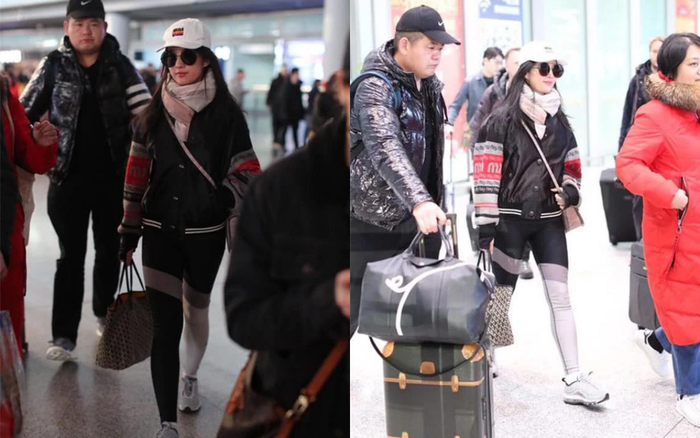 Những hình ảnh của Lưu Diệc Phi trên sân bay 3 năm trước nhận được nhiều lời chê bai về ngoại hình.