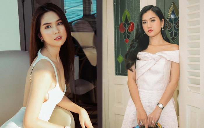 Những cặp đôi sở hữu nhan sắc khác biệt dù bằng tuổi, bất ngờ nhất chính là Ngọc Trinh - Lâm Vỹ Dạ Ảnh 2