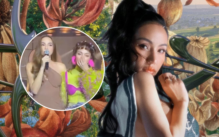 Hồ Ngọc Hà bật khóc tại họp báo của 'trò cưng' GiGi Hương Giang Ảnh 2