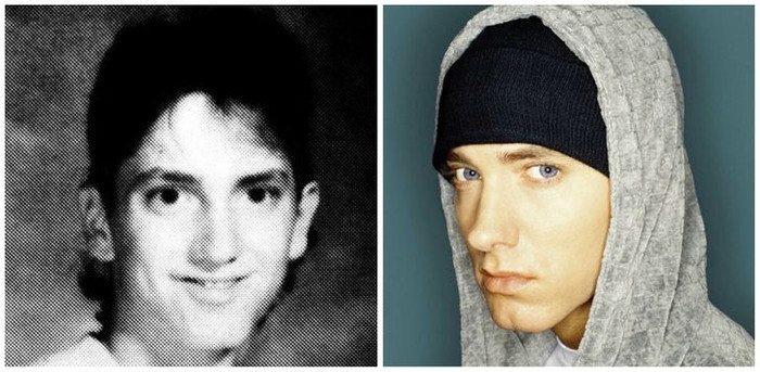 Eminem dậy thì thành một người đàn ông quyến rũ, mạnh mẽ.
