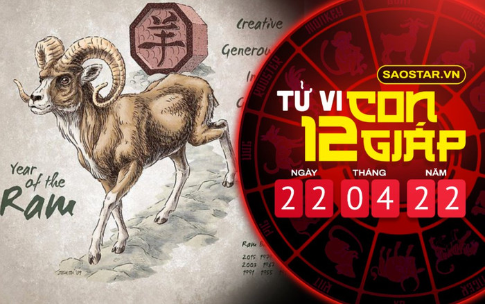 Tử vi hôm nay thứ 6 ngày 22/4/2022 của 12 con giáp: Mùi dễ gặp rủi ro trong công việc Ảnh 2