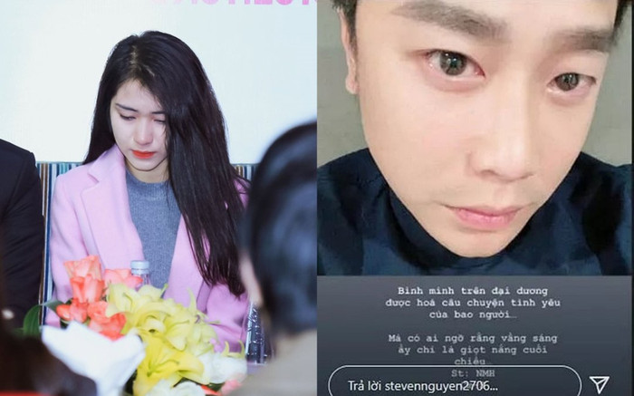 Bạn trai cũ của Hòa Minzy khóc sưng mắt khi nói về tình yêu Ảnh 2