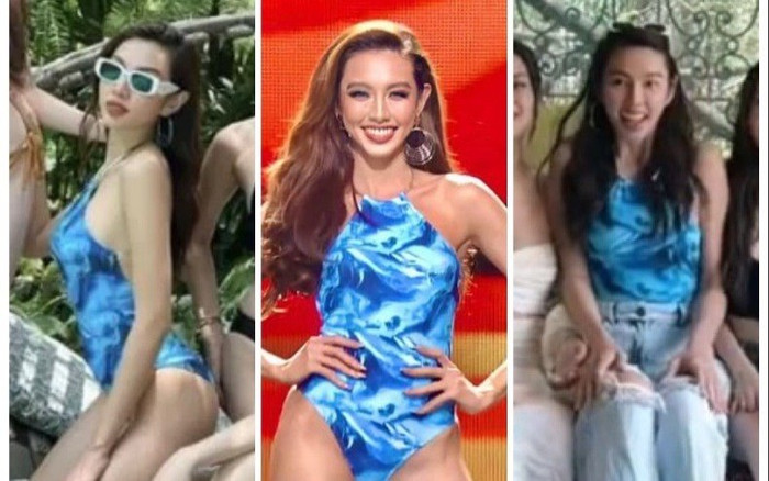 Bị đồn kiếm tiền tỷ nhưng Hoa hậu Thùy Tiên tiết kiệm đến độ xài lại bộ áo tắm từng thi Miss Grand Ảnh 2