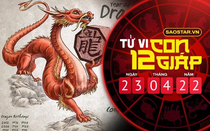 Tử vi hôm nay thứ 7 ngày 23/4/2022 của 12 con giáp: Thìn nhận tin vui về tiền bạc, Thân gặp may mắn Ảnh 2