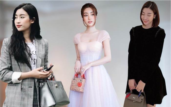 Không còn là 'hoa hậu nghèo nhất Việt Nam', Đỗ Mỹ Linh giờ đã 'lên đời' với dàn đồ hiệu hàng khủng Ảnh 2