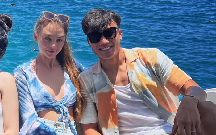 Rộ tin đồn thủ môn Bùi Tiến Dũng và bạn gái Tây đón 'tin vui', chính chủ ngầm lên tiếng Ảnh 2