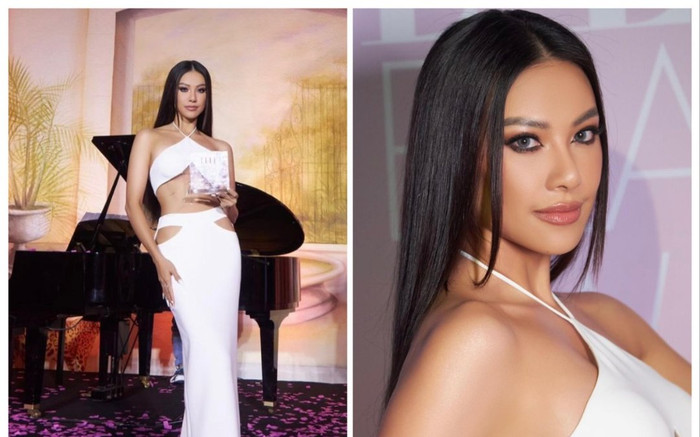 Kim Duyên lên đồ hở bạo, zoom kỹ càng 'ngộp thở' vì vòng 1 quá 'bốc' Ảnh 2