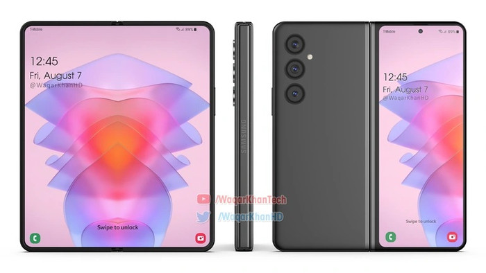 Chiêm ngưỡng Galaxy Z Fold 4 qua video và ảnh thiết kế hoàn chỉnh Ảnh 1