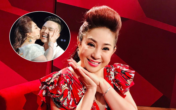 NSƯT Thoại Mỹ bất ngờ công khai hôn 'trai trẻ' Ảnh 2