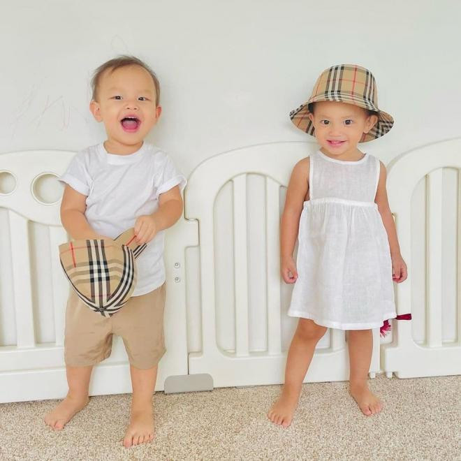 Những cặp song sinh đáng yêu của sao Việt khiến dân tình 'xỉu up, xỉu down' Ảnh 4