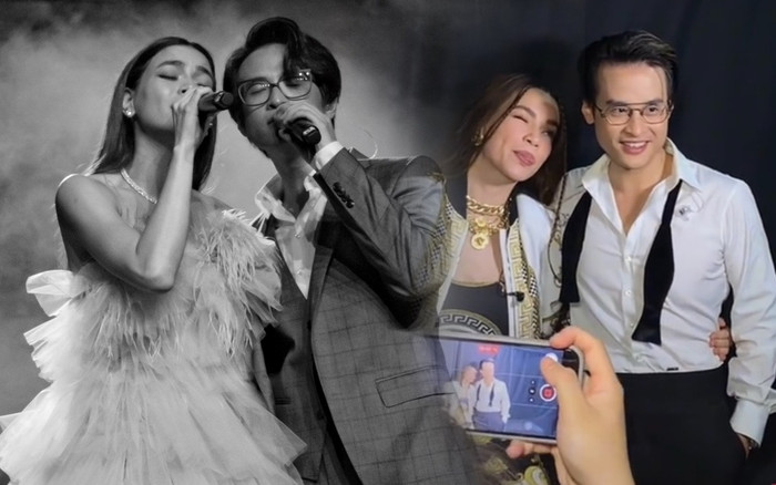 'Nương tựa' vào vai Hà Anh Tuấn, Hồ Ngọc Hà sao lại nhí nhảnh lạ thường thế này! Ảnh 2