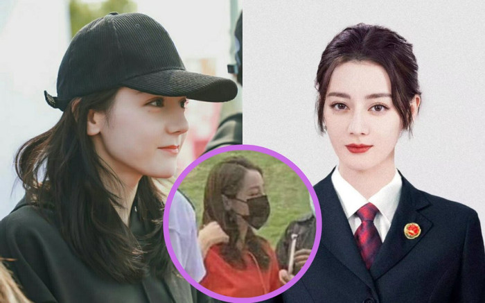 Sau 'Ngự Giao Ký', Địch Lệ Nhiệt Ba tiếp tục diện đồ đỏ chiếm trọn spotlight tại hậu trường phim mới Ảnh 2