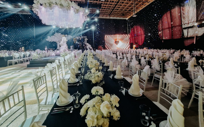 Quang cảnh bên trong địa điểm tổ chức lễ cưới của Phương Trinh Jolie Ảnh 2