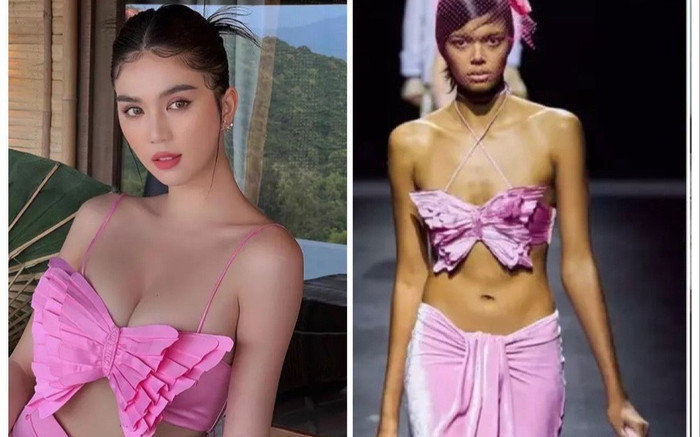 Ngọc Trinh tiếp tục bị nghi mượn ý tưởng: Lần này netizen 'quay xe' khen tới tấp vì vòng 1 quá 'mlem' Ảnh 2