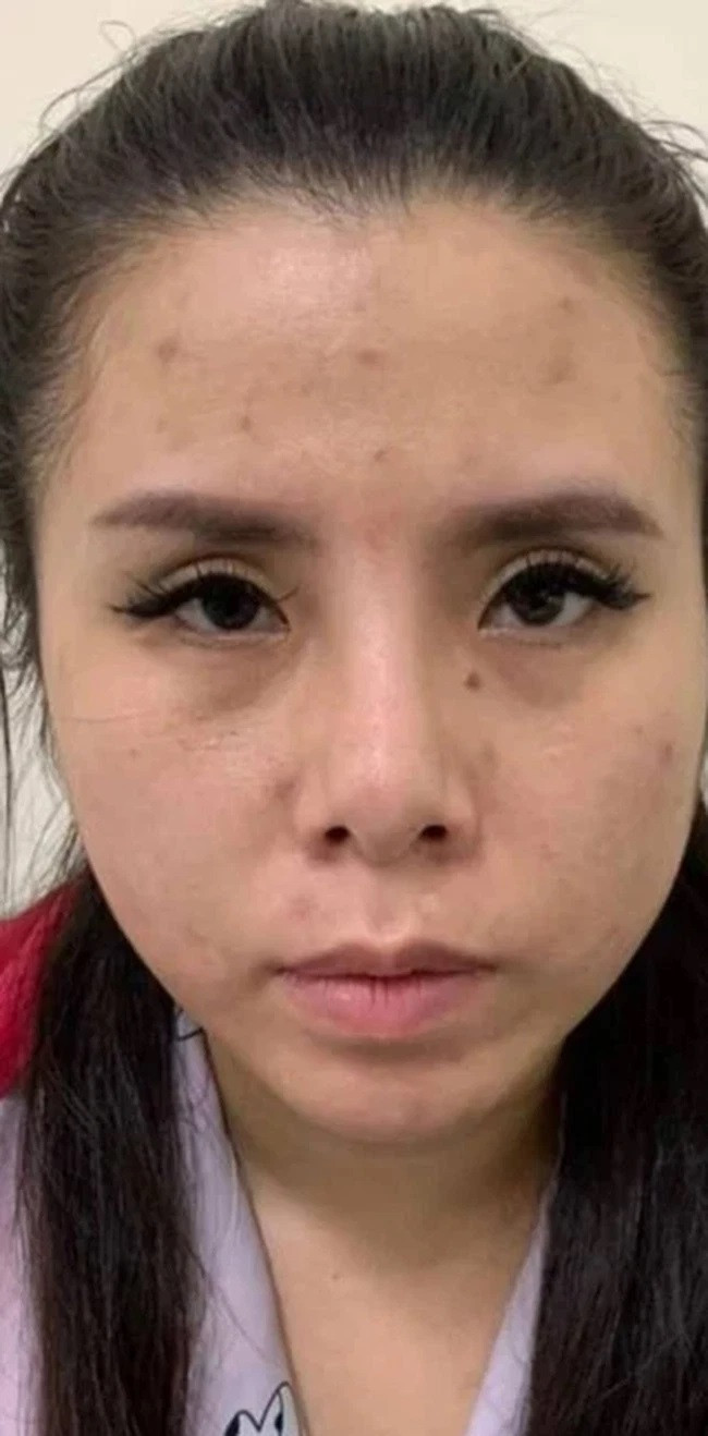 Hình ảnh Thanh Phương lúc bị bắt giữ